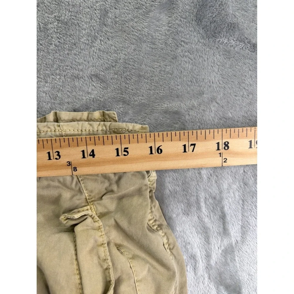 Vtg Polo Ralph Lauren Military Cargo Mens Pants Size 33 Tan Reinforced Stitching
